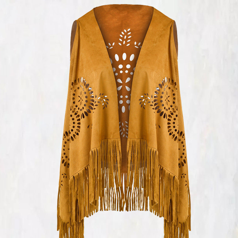 Variety Of Fashion Vest Europe And The United States Korean Style Hollow Shawl | Ginger Bear Boutique