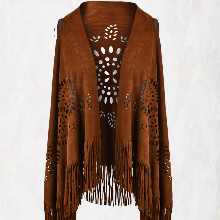 Variety Of Fashion Vest Europe And The United States Korean Style Hollow Shawl | Ginger Bear Boutique