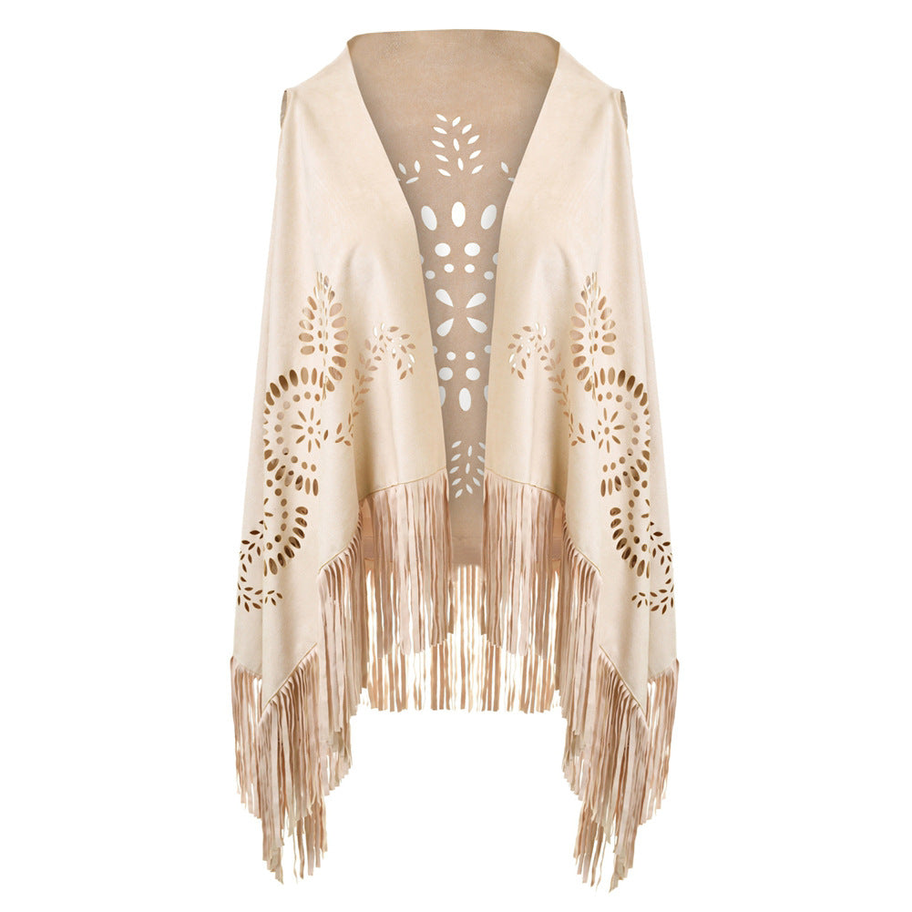 Variety Of Fashion Vest Europe And The United States Korean Style Hollow Shawl | Ginger Bear Boutique