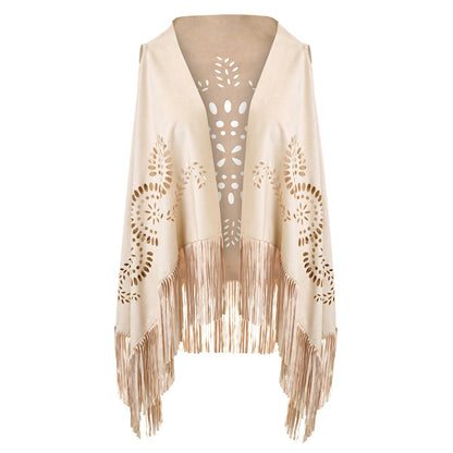 Variety Of Fashion Vest Europe And The United States Korean Style Hollow Shawl | Ginger Bear Boutique